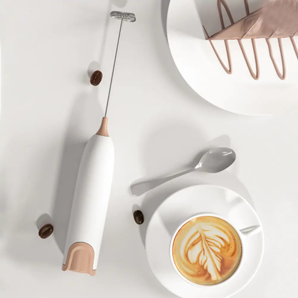 Electric Milk Frother great for making cappuccinos Coffee, lattes, and even hot chocolate