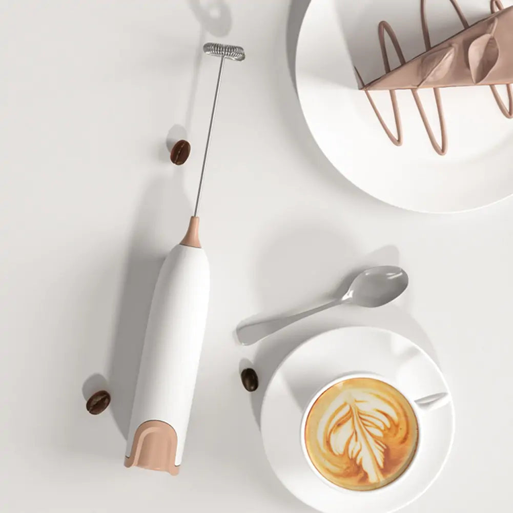 Electric Milk Frother great for making cappuccinos Coffee, lattes, and even hot chocolate