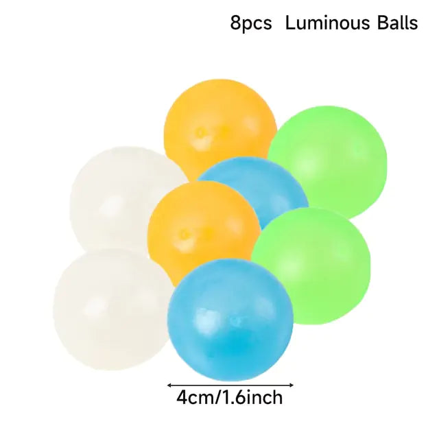 High Bounce Glowing Stress Ball fun little toy is perfect for reducing stress and anxiety