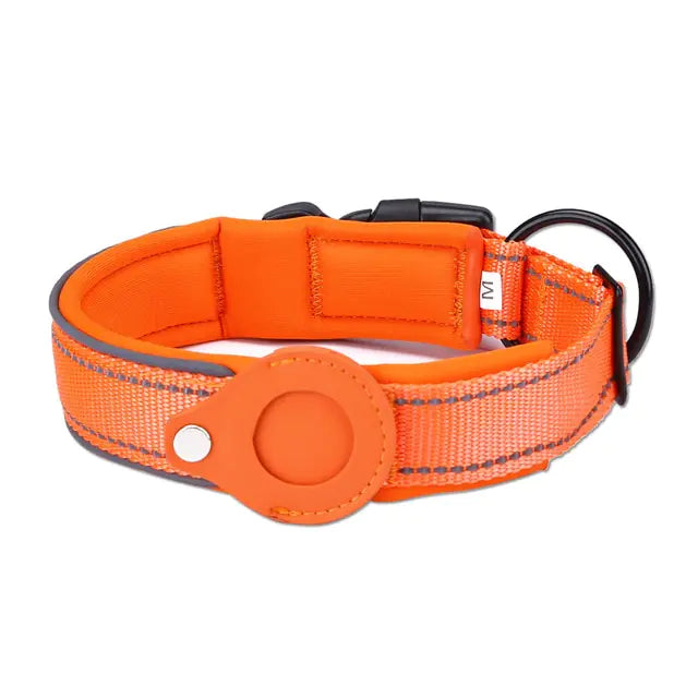 Airtag Dog Collar peace of mind when it comes to your pet sophisticated GPS tracking keep track of your dog or cat with ease