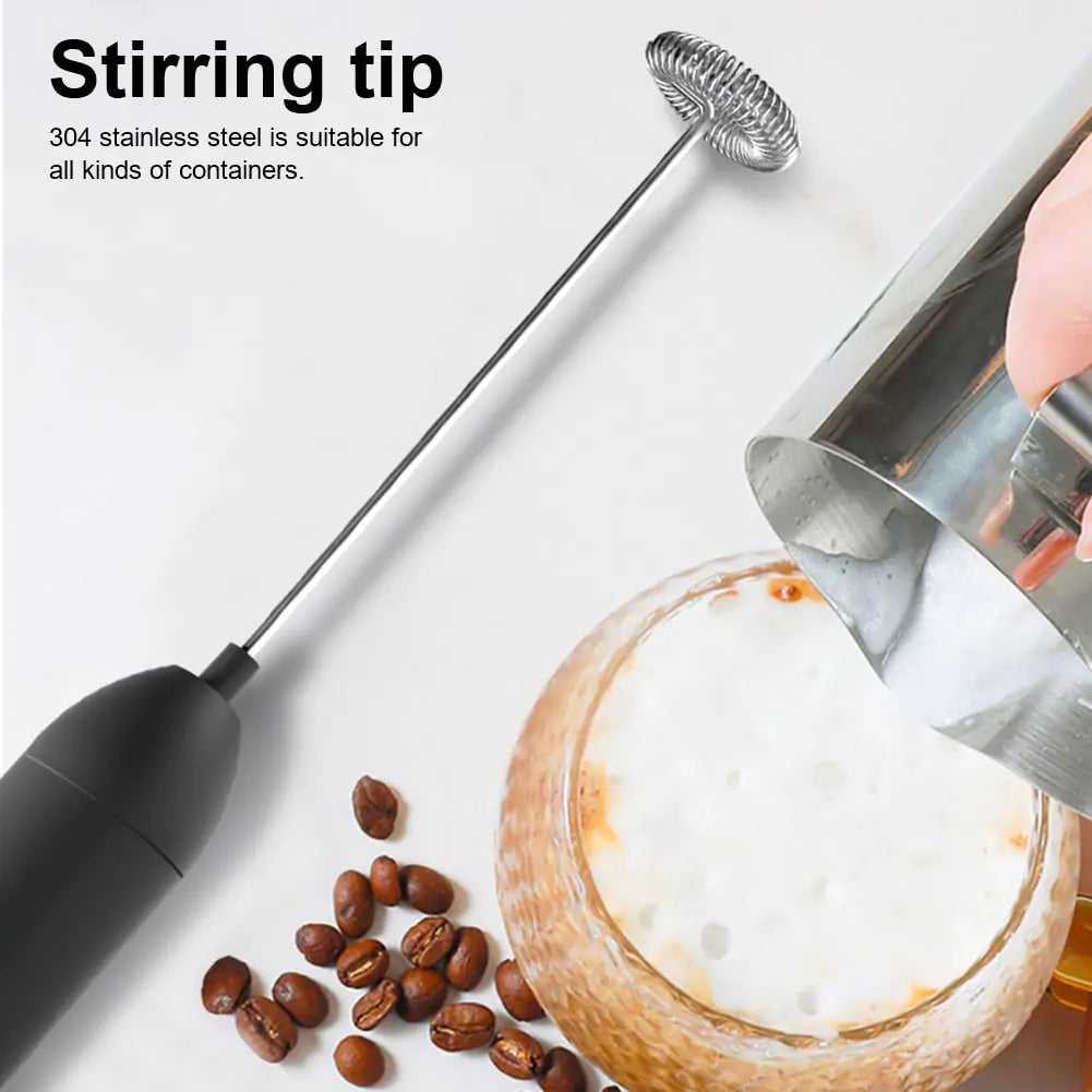 Electric Milk Frother great for making cappuccinos Coffee, lattes, and even hot chocolate