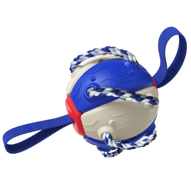 Rebound Frisbee ball Interactive Dog Toy will keep your Dog Pup entertained for hours durable materials