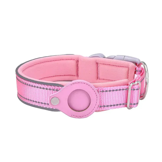 Airtag Dog Collar peace of mind when it comes to your pet sophisticated GPS tracking keep track of your dog or cat with ease