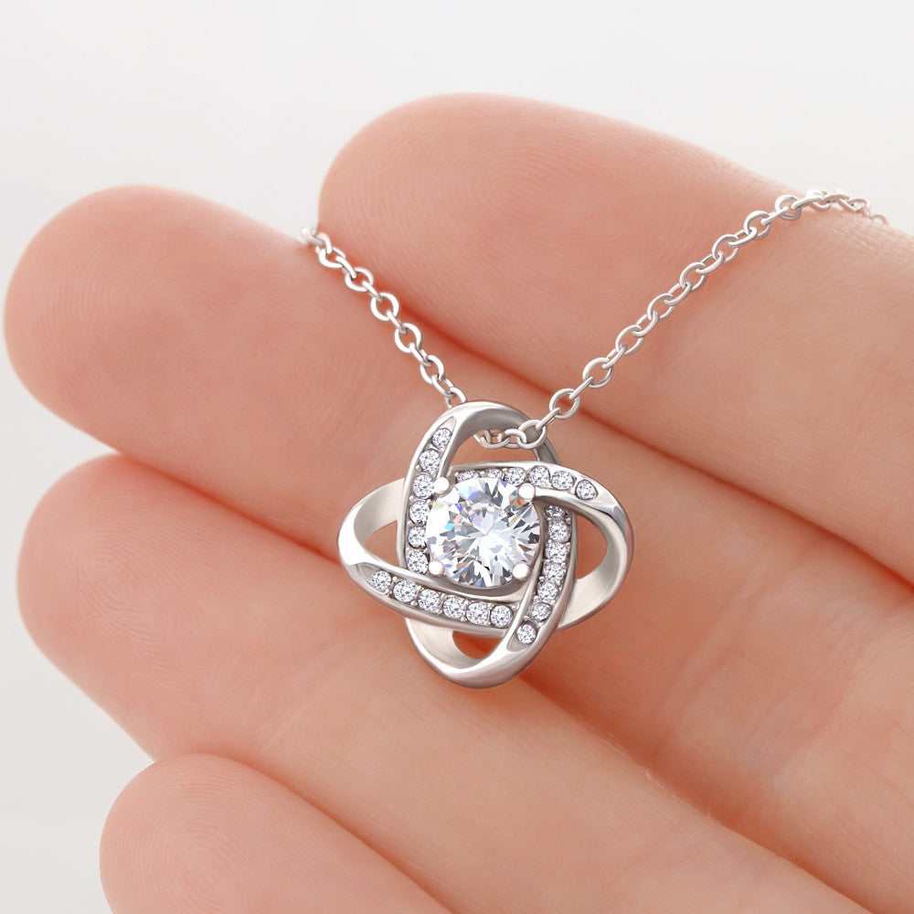 LOVE KNOT NECKLACE FOR YOUR SOULMATE - Perfect Gift For The Woman You Love