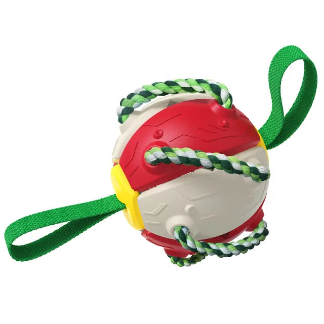 Rebound Frisbee ball Interactive Dog Toy will keep your Dog Pup entertained for hours durable materials