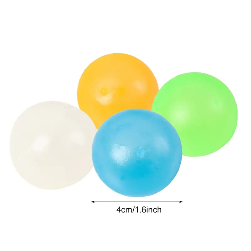 High Bounce Glowing Stress Ball fun little toy is perfect for reducing stress and anxiety