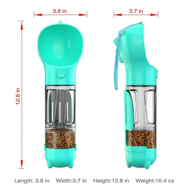 Dog Water Bottle from Portable Pets innovative pet water bottle leak-proof design A must-have for any pet parent