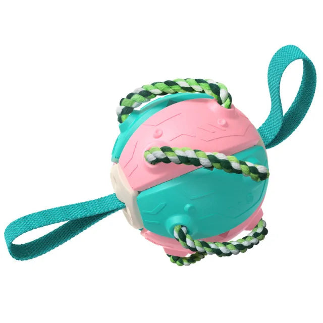 Rebound Frisbee ball Interactive Dog Toy will keep your Dog Pup entertained for hours durable materials