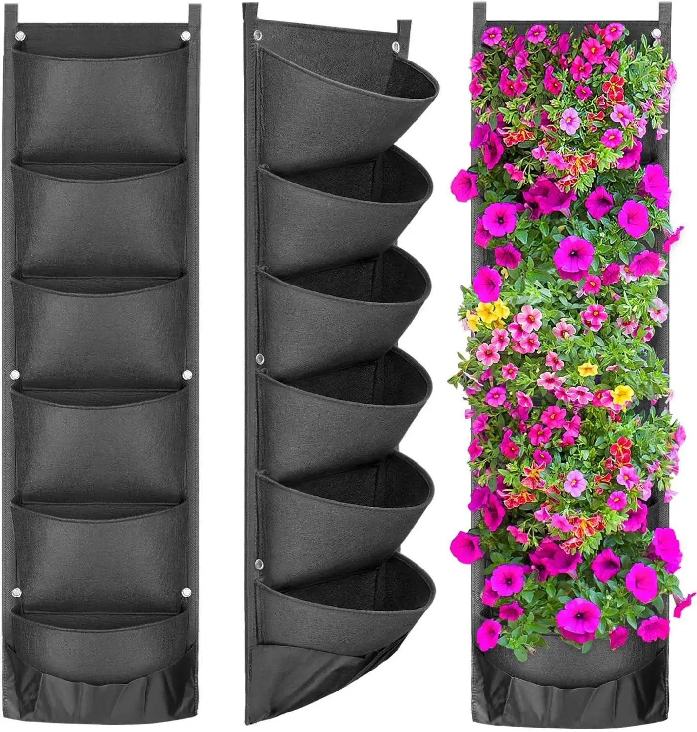 Vertical Hanging Garden Flower Pots  durable and sustainable