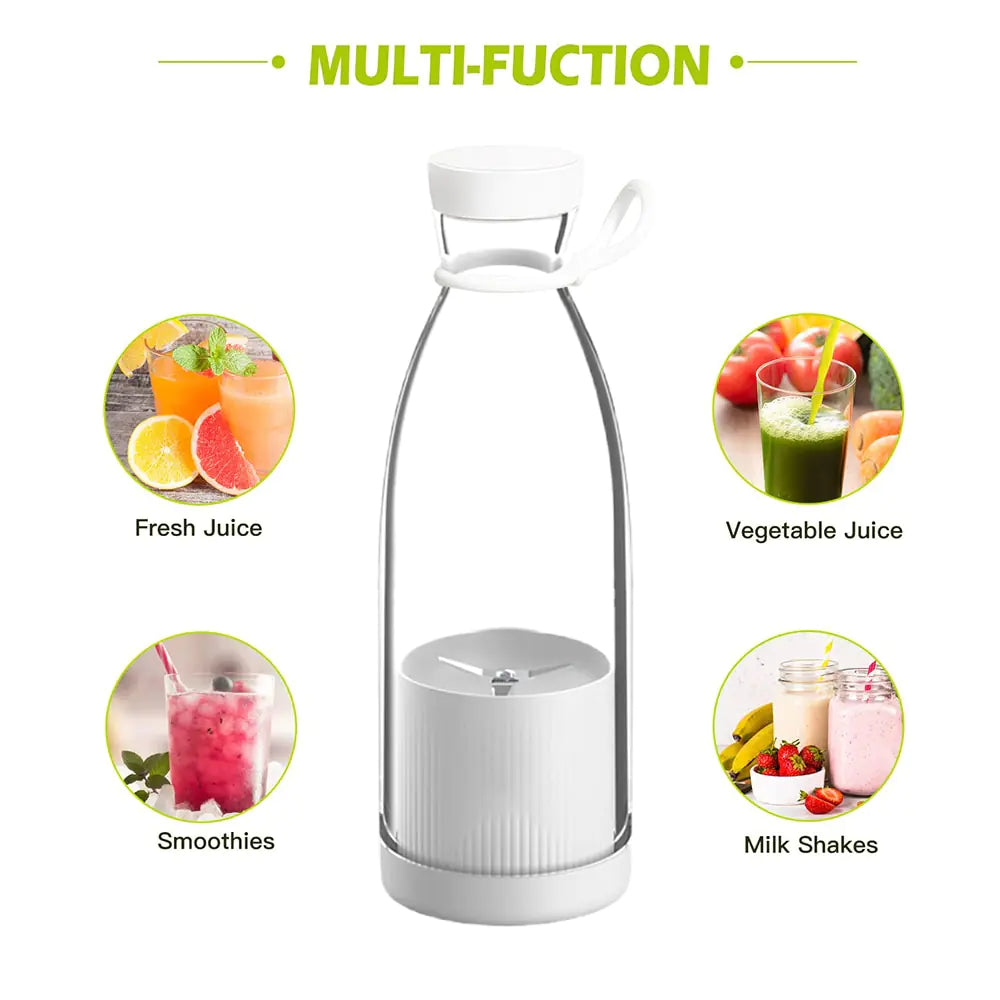 Portable USB Rechargeable Electric Juicer Blend On-the-Go with Unparalleled Convenience