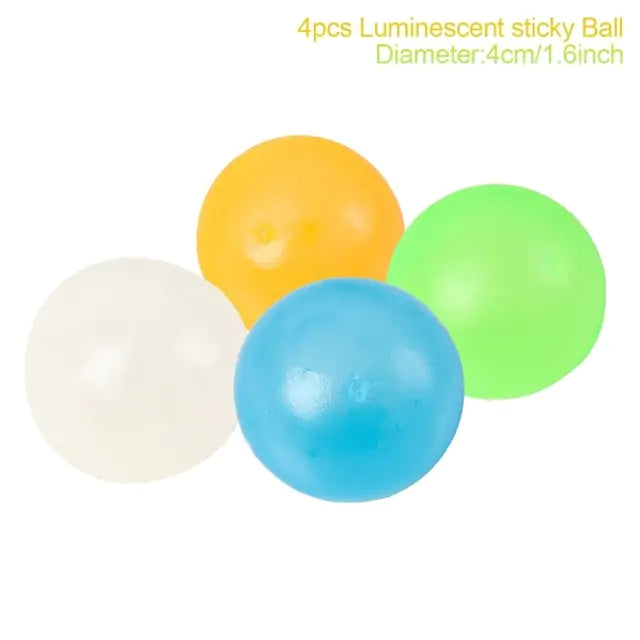 High Bounce Glowing Stress Ball fun little toy is perfect for reducing stress and anxiety