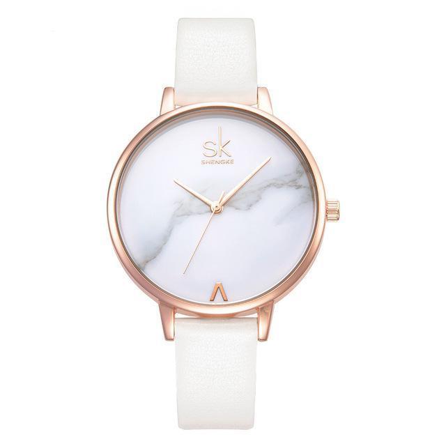 Shengke Fashion Watch for Women QUARTZ  STAINLESS STEEL Water Resistance