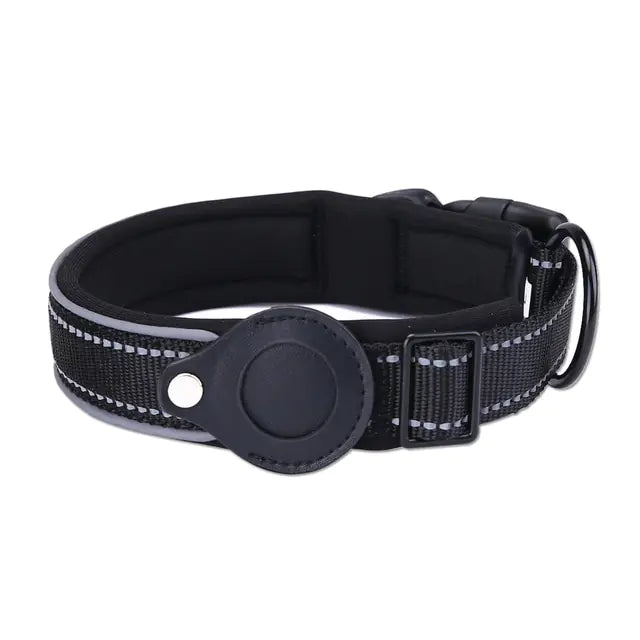 Airtag Dog Collar peace of mind when it comes to your pet sophisticated GPS tracking keep track of your dog or cat with ease