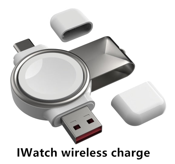 3-in-1 Wireless Magsafe Charger Stand iPhone 12/13 Pro Max, Apple Watch, and AirPods Pro