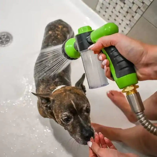 Dog Spa Jet revolutionary Dog Shower Jet stress-free Dog Cat Pet grooming experience  8 different spray patterns