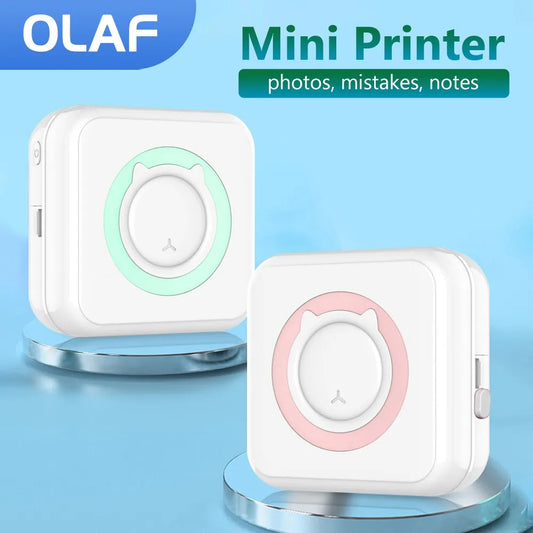 Stickers Printer Mini Printer Portable Thermal Stickers Future of Printing Bluetooth wireless connectivity