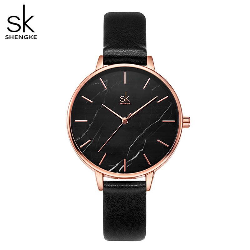 Shengke Fashion Watch for Women QUARTZ  STAINLESS STEEL Water Resistance